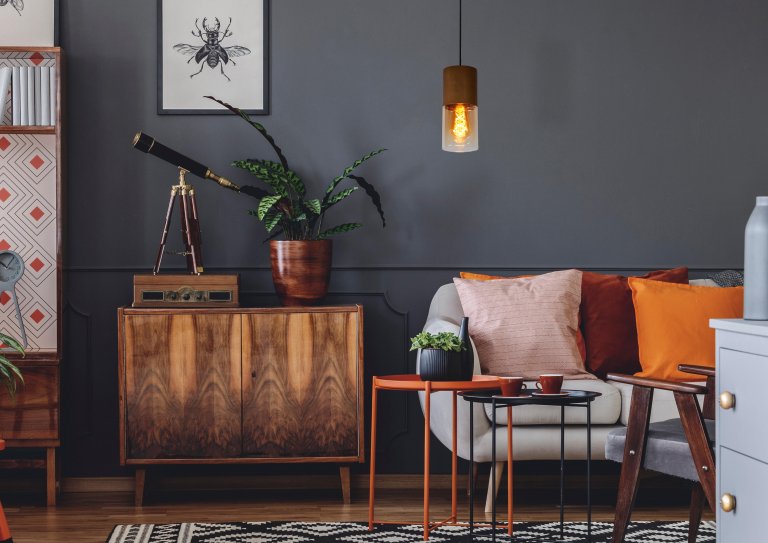 Lucide Zino hanglamp Ø10 goud