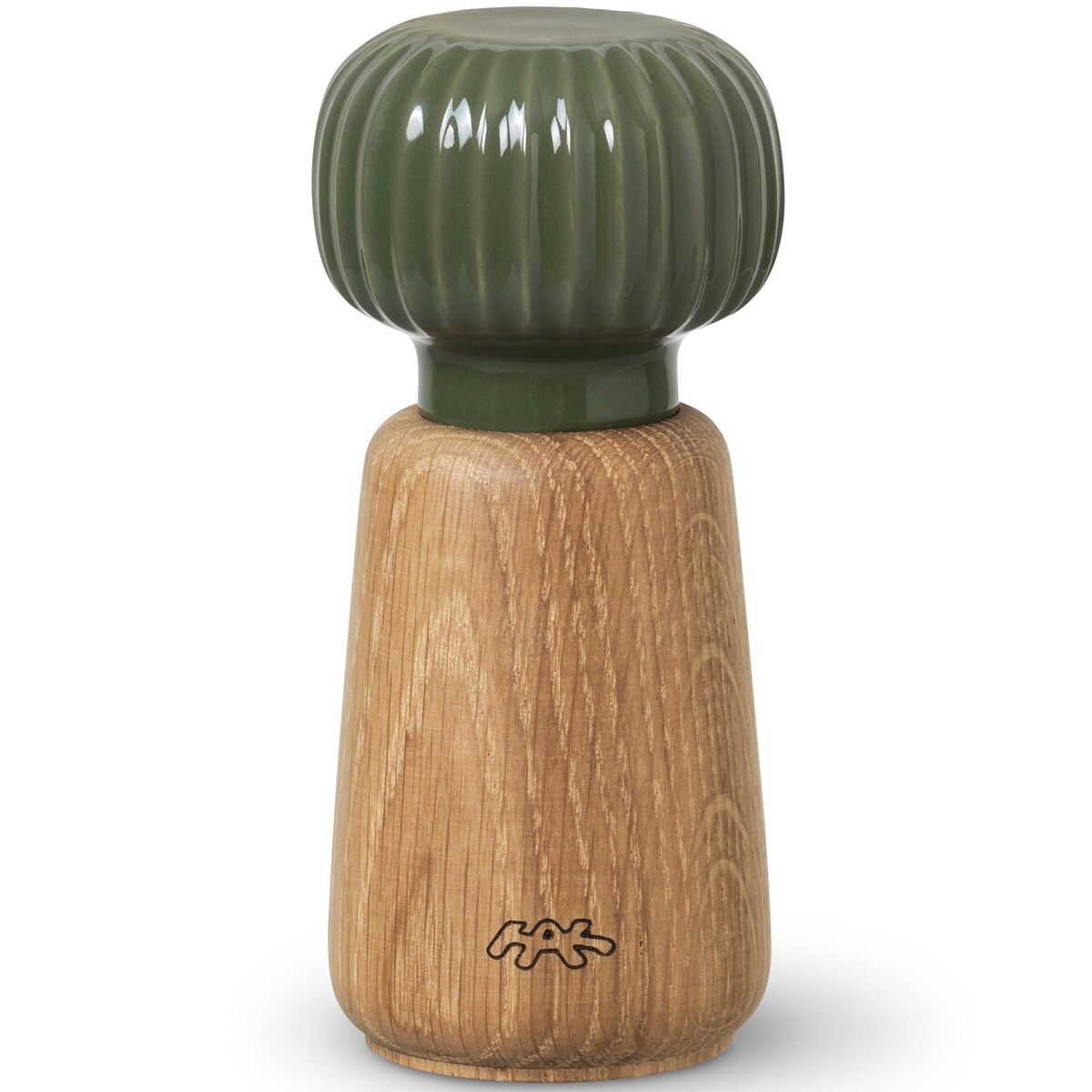 Hammershøi salt-/pepperkvern 14,5 cm, mørke grønn
