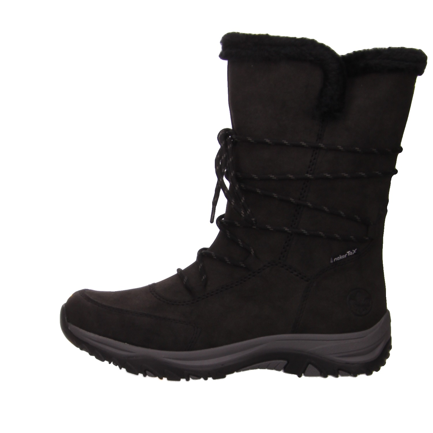 Rieker Stiefel grau braun