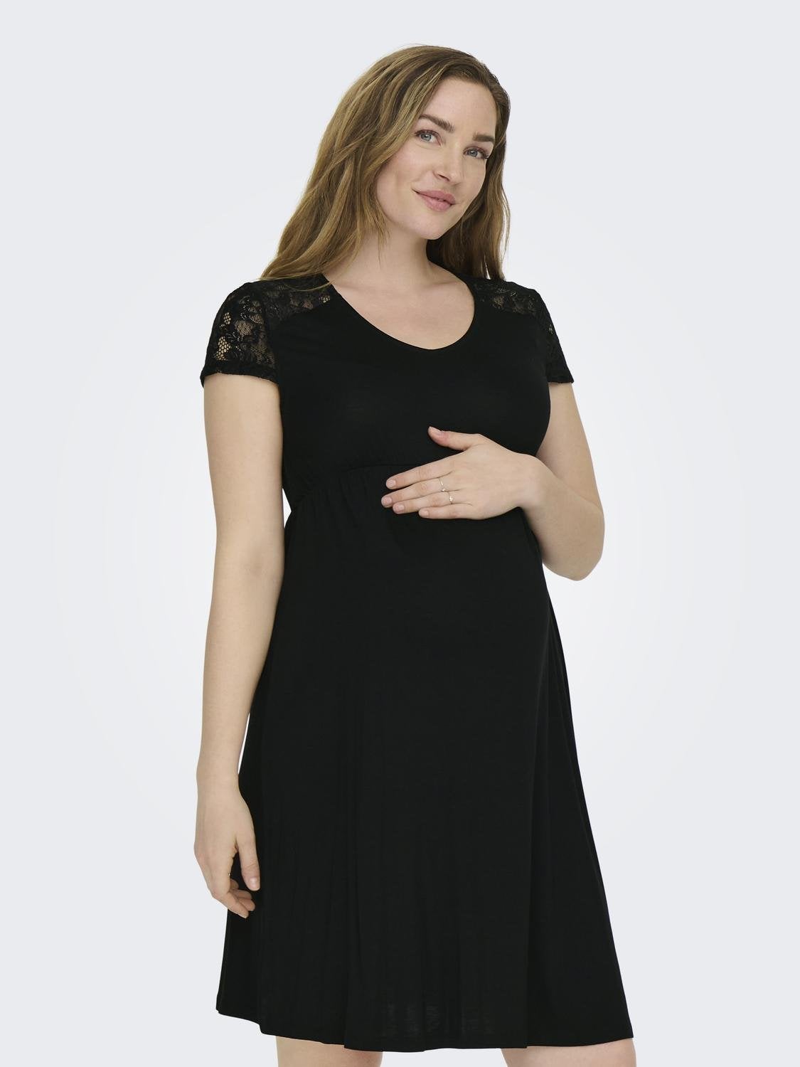 OLMLOLLIE Kurzes Kleid Black