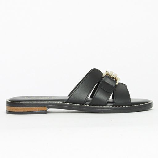 Bukela Saga Sandaler, Black, 36