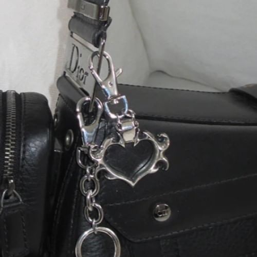Coolkiss - Neusring RVS Tashanger Sleutelhanger