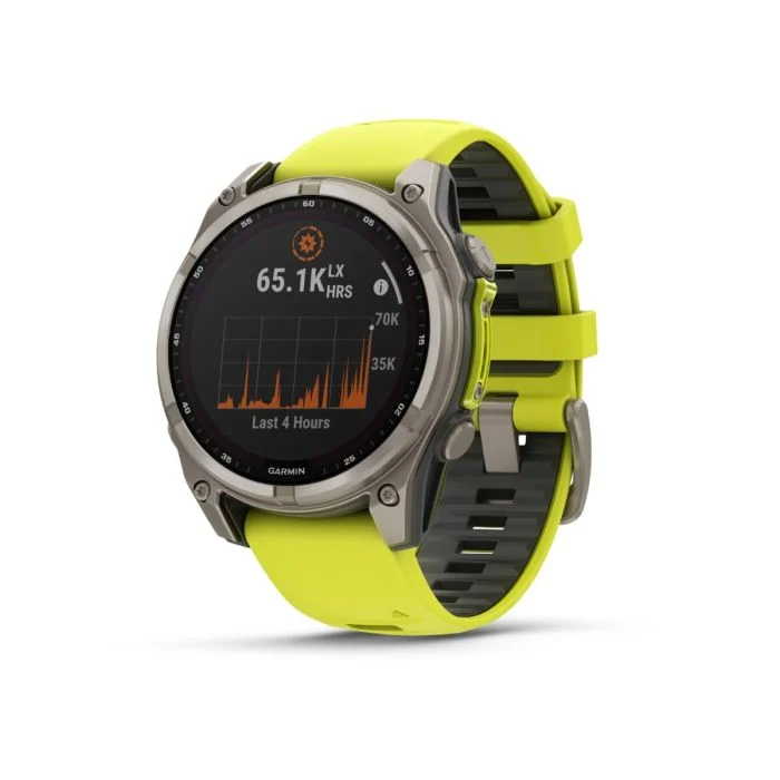 Garmin Unisex Ure fēnix® 8 - 47 mm Solar Sapphire Gul