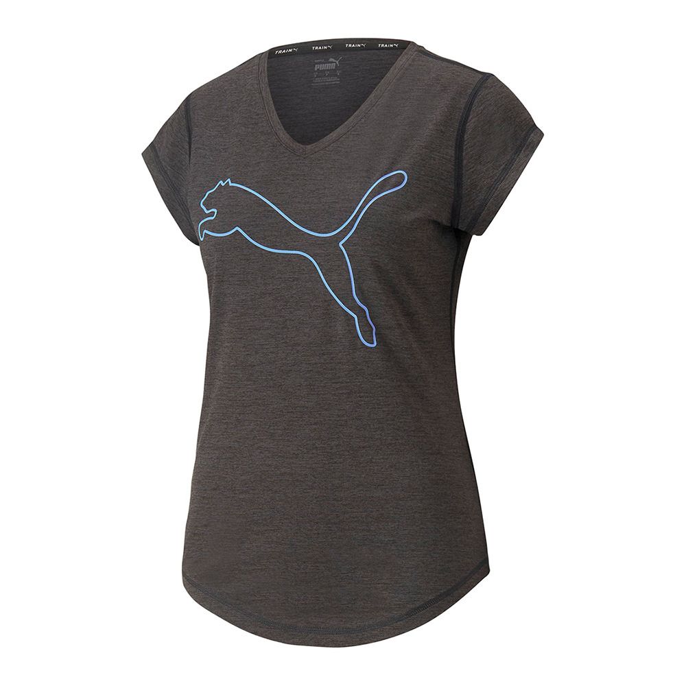Puma FAVORIT HTR CAT - Maillot Femme puma black heather/elektro purple