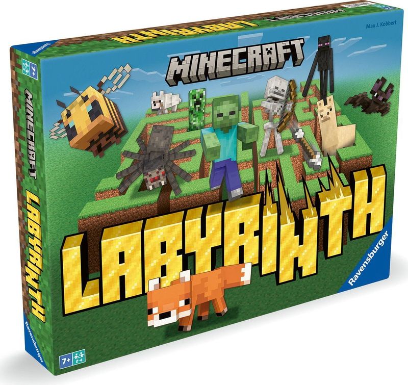 Ravensburger - Labyrinth Minecraft - Bordspel - Multicolor - Karton