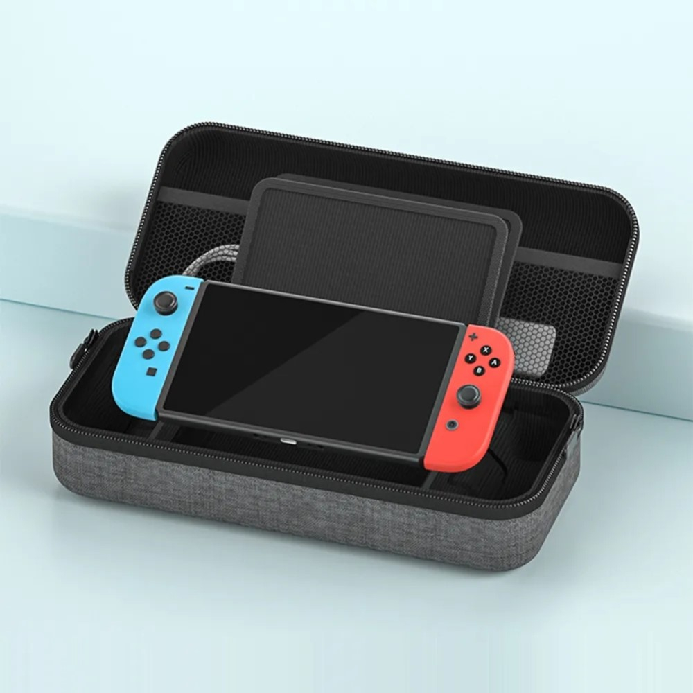 Steam Deck / OLED Reise Box Schutztasche Hartschale mit Griff - Schwarz
