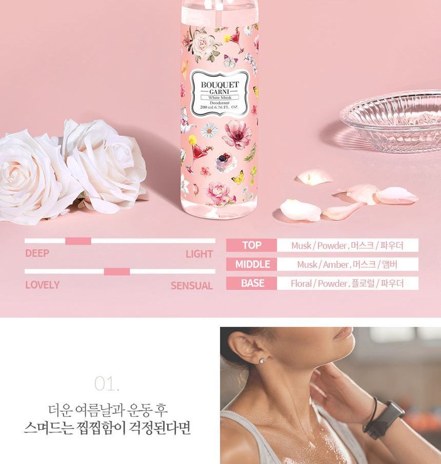 BOUQUET GARNI - Refresh Deodorant Spray White Musk