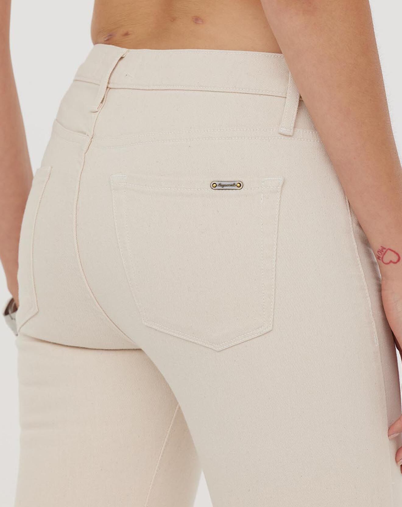 Acquaverde Jean slim  Scarlett naturel