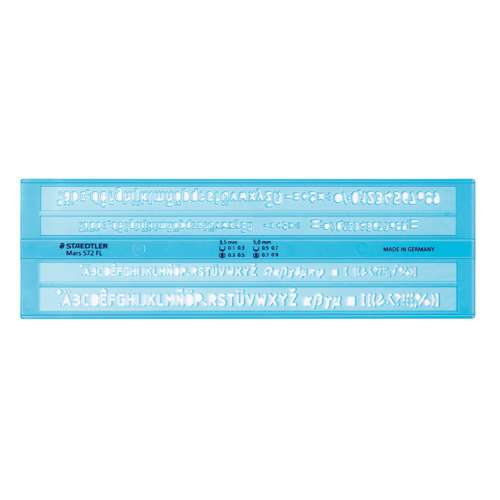 STAEDTLER Mars® 572 FL Schriftschablone