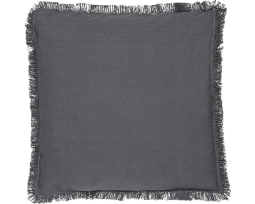 Kussenhoes Selection Fray 17 antraciet 45x45 cm