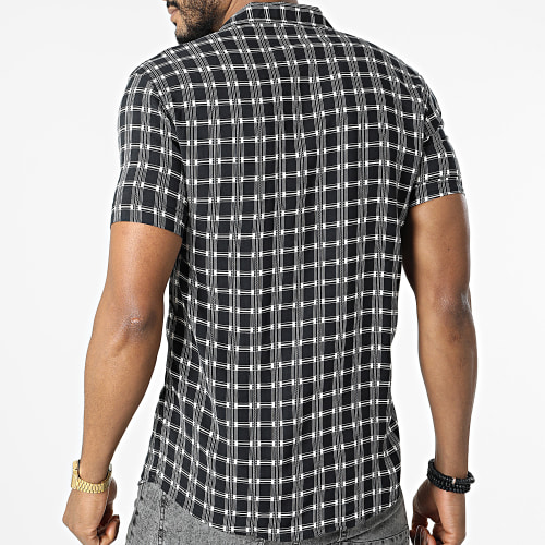 Chemise Manches Courtes 1400 Noir