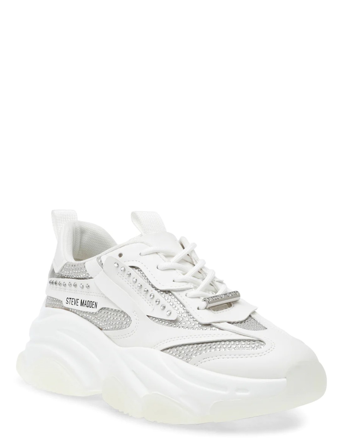 steve madden Baskets de ville Femme Possesionr Sneaker White