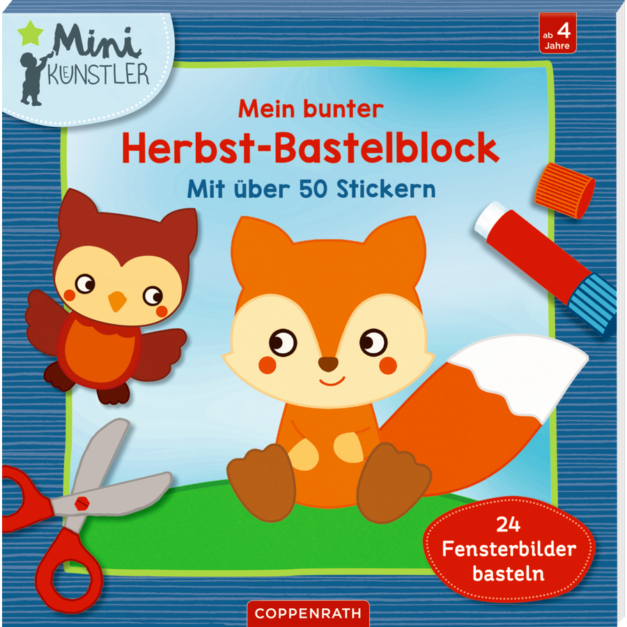 COPPENRATH Mein bunter Herbst-Bastelblock (Mini-Künstler)