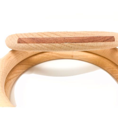 Grapat ringen naturel - 13 cm (3st)