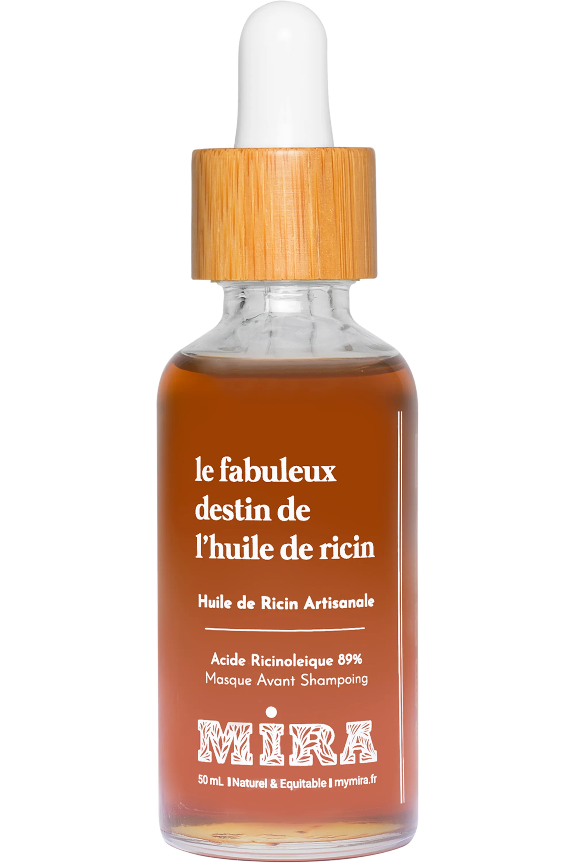 My Mira Huile de Ricin rouge artisanale-50 ml