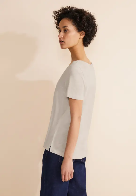 Basic T-Shirt - smooth sand beige