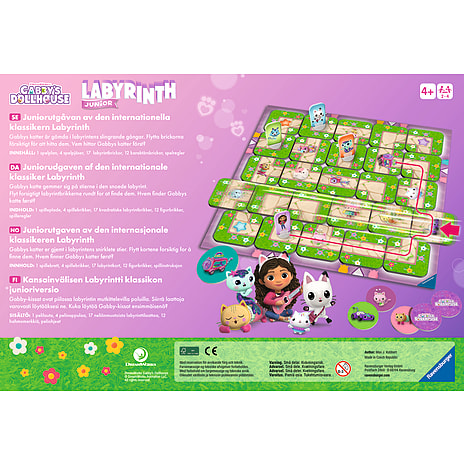 Ravenburger Gabbys Dukkehus Junior labyrint