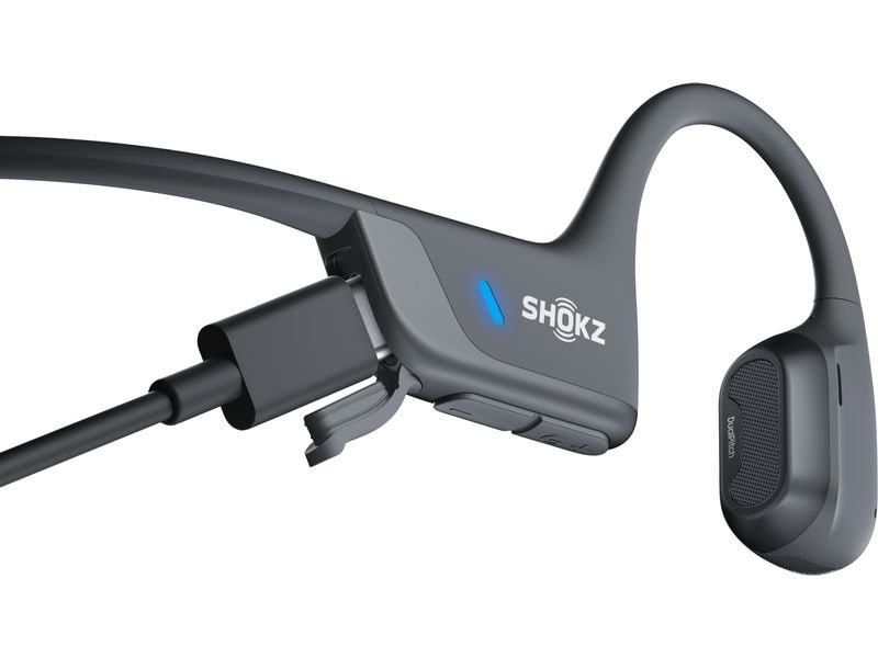 Shokz Bone Conduction Kopfhörer OpenRun Pro 2 USB-C Schwarz Knochenschall-Sport-Kopfhörer