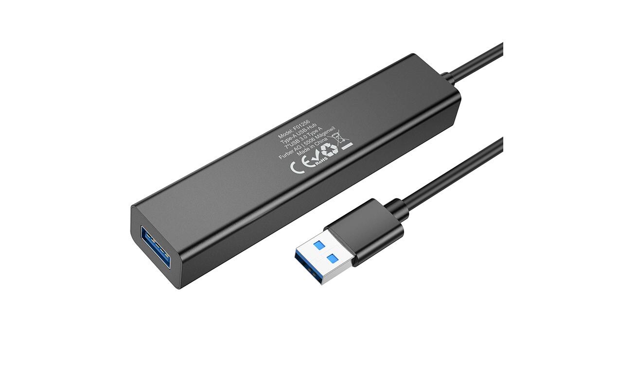 USB-A-Hub 7ALeichter und kompakter Hub mit 7 USB-A-Ports