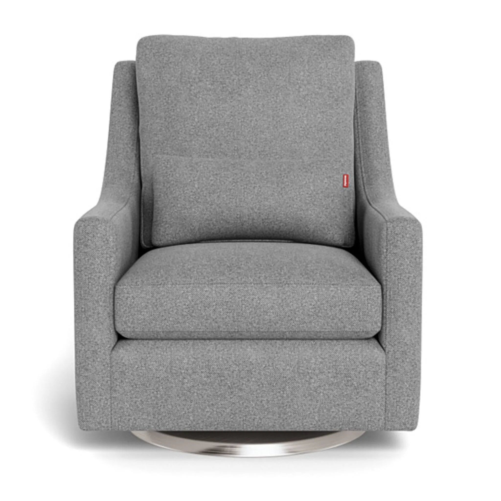 Monte Fauteuil Berçant et Pivotant Vera - Pepper Gris  Argent
