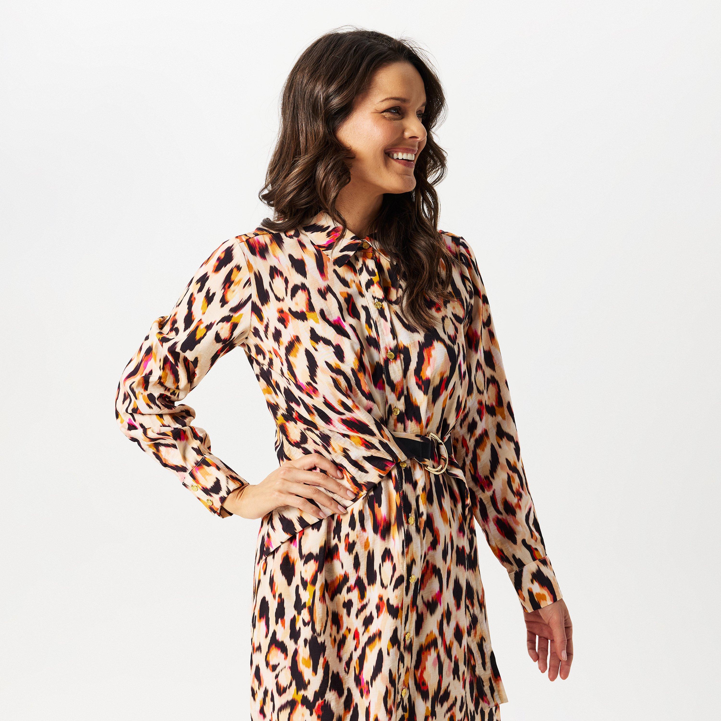 Biba Tie Shirt Dress