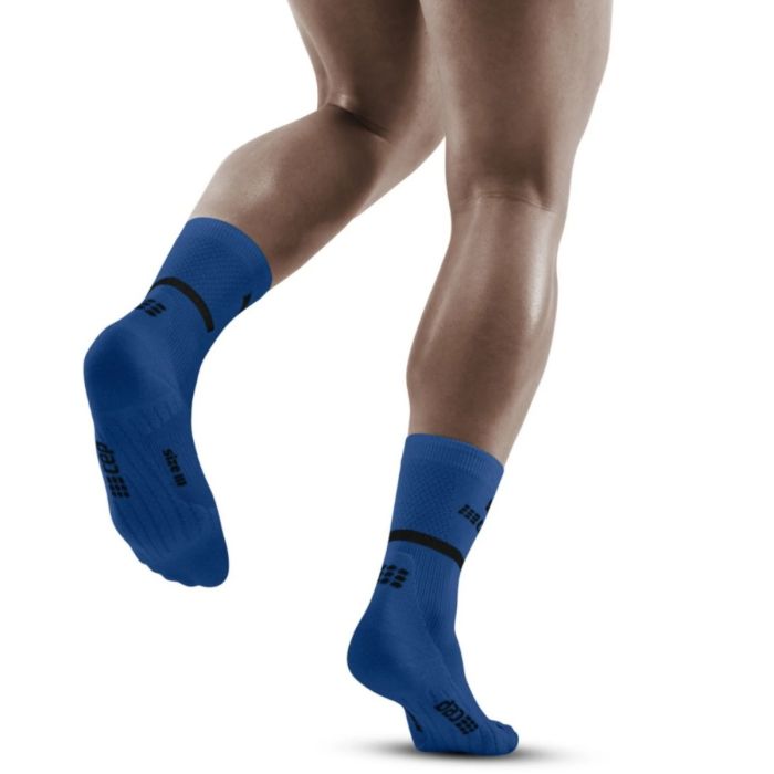 CEP Dame Strømper The Run Socks Mid Cut V4 Blå