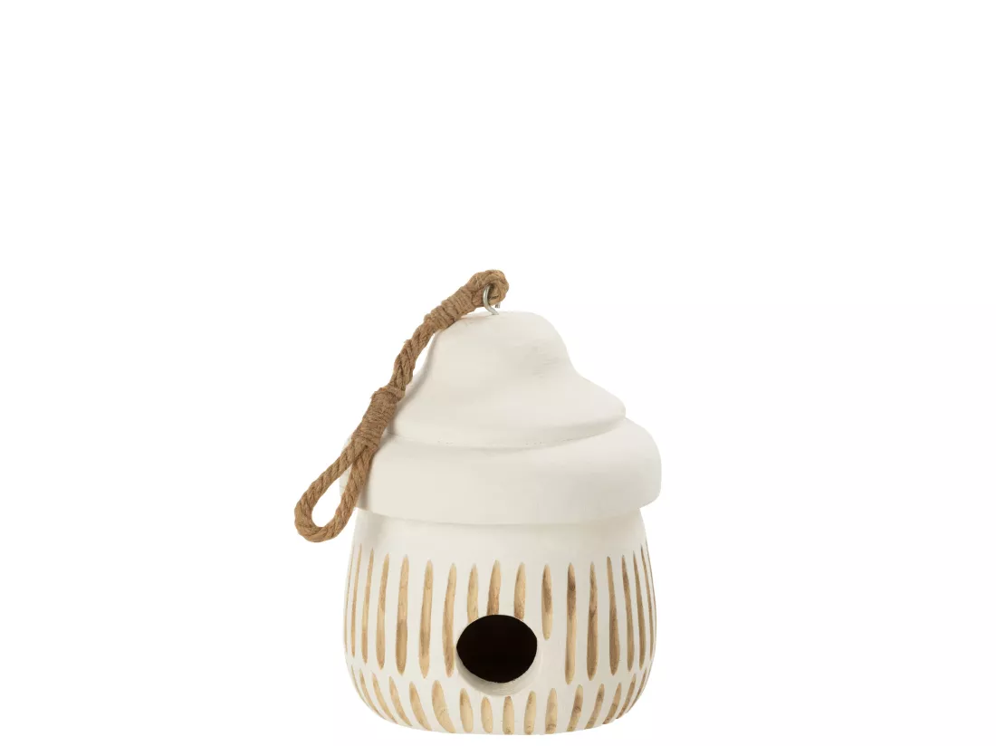 Nichoir ying bois blanc 20x20x26cm