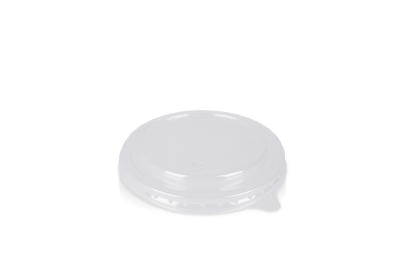 Deksel Salade cups 360ml-480ml Ø118mm transparant PET