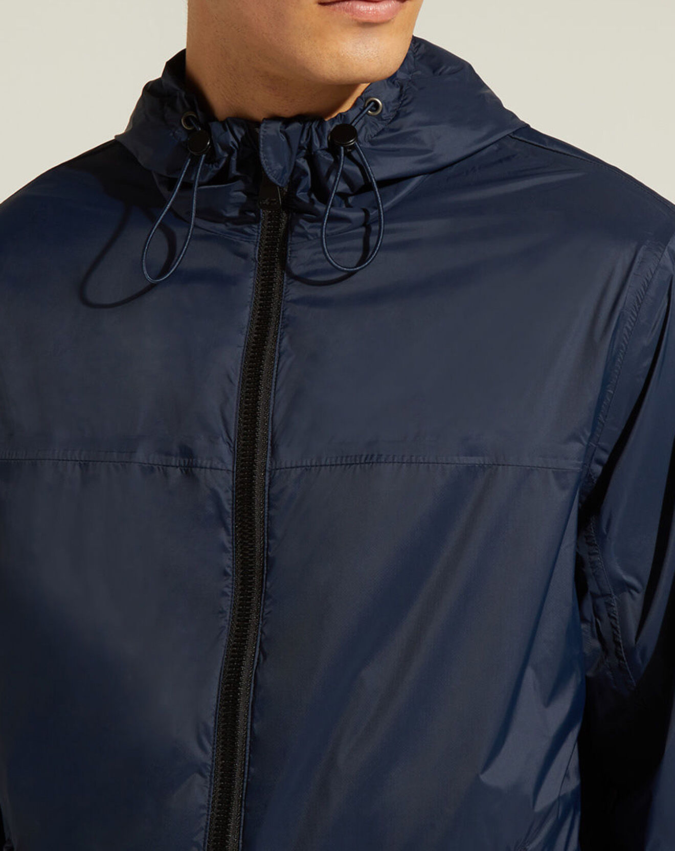 Galeries Lafayette Coupe-vent à Capuche Laway bleu marine