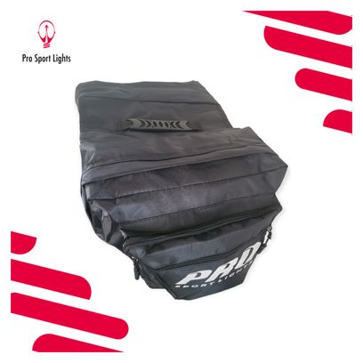 Sacoche double pour vélo 46 Litres - Noir
