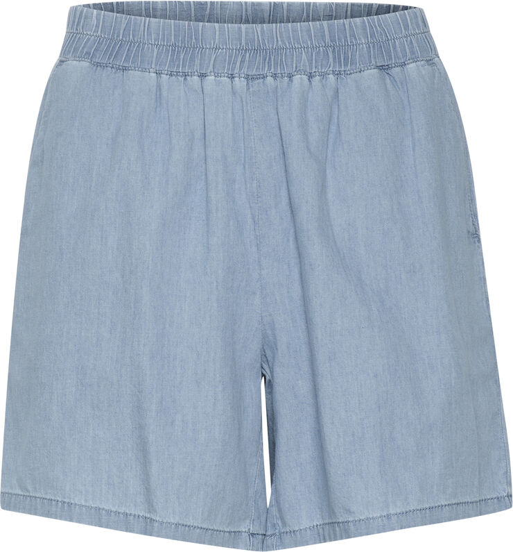 Culture CUaurelia Shorts Light blue wash