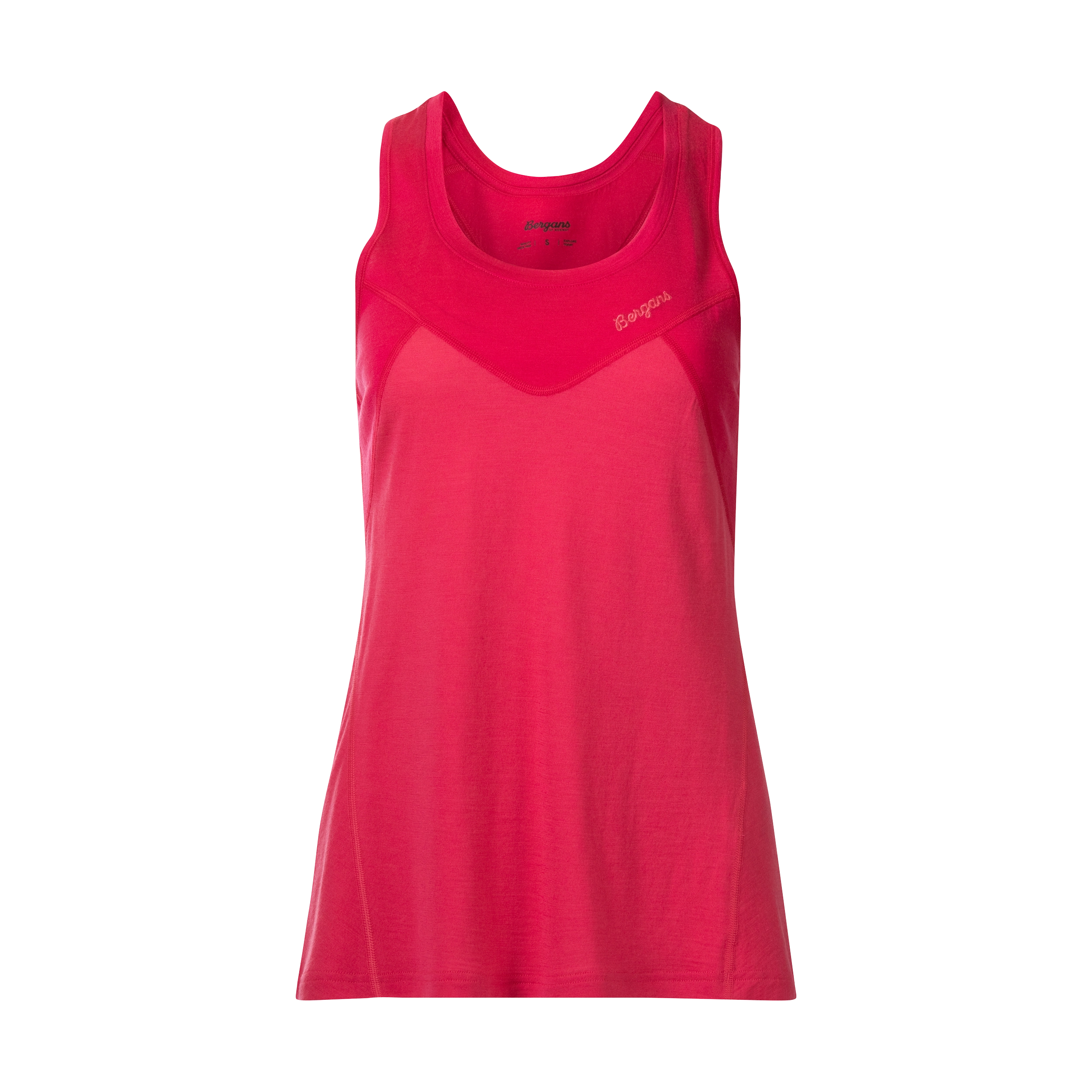 Tind Wool Top Women Light Alpine Rose / Alpine Rose