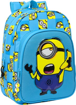 Minions Small Ryggsekk 10L Minionstatic, Blå