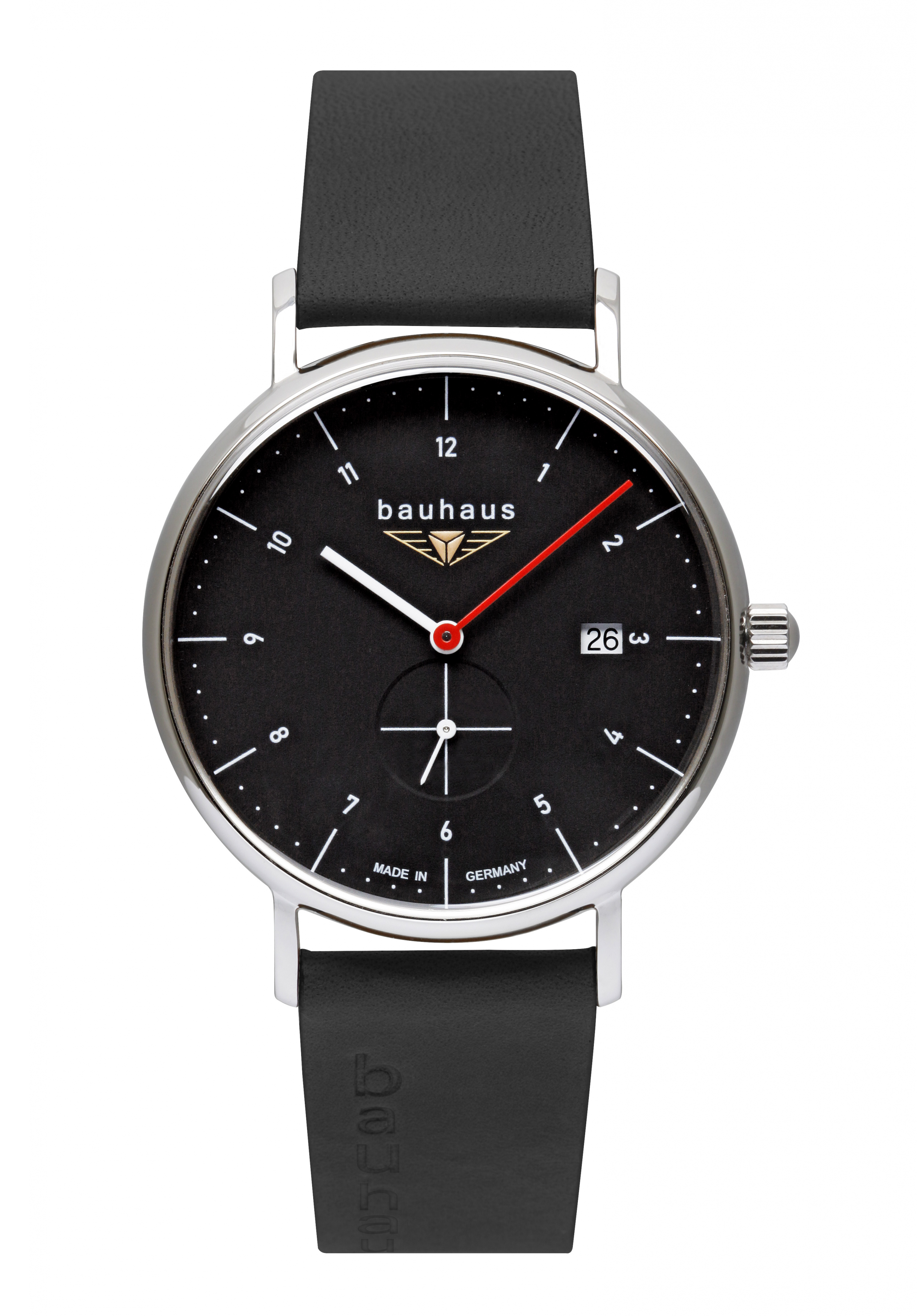 bauhaus Kleine Sekunde Herrenuhr 2130-2
