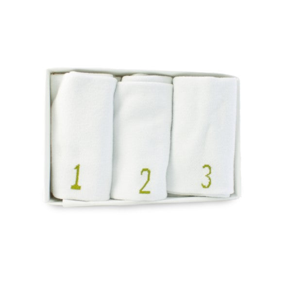 Strømper, unisex, hvid