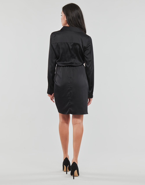 Guess - ES LS ALYA DRESS - Noir