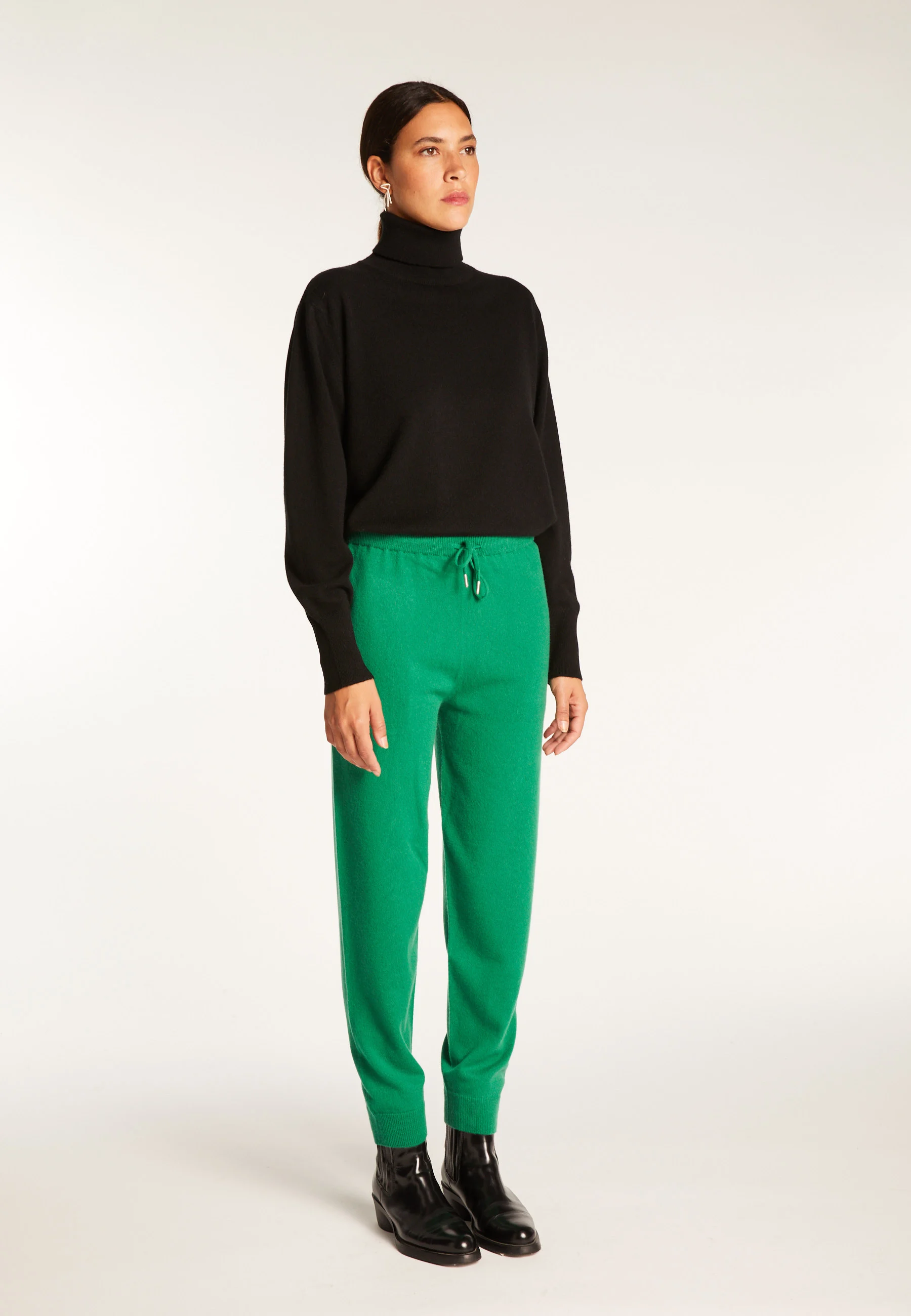 AMANDINEAH24 - Jogger en cachemire | Vert