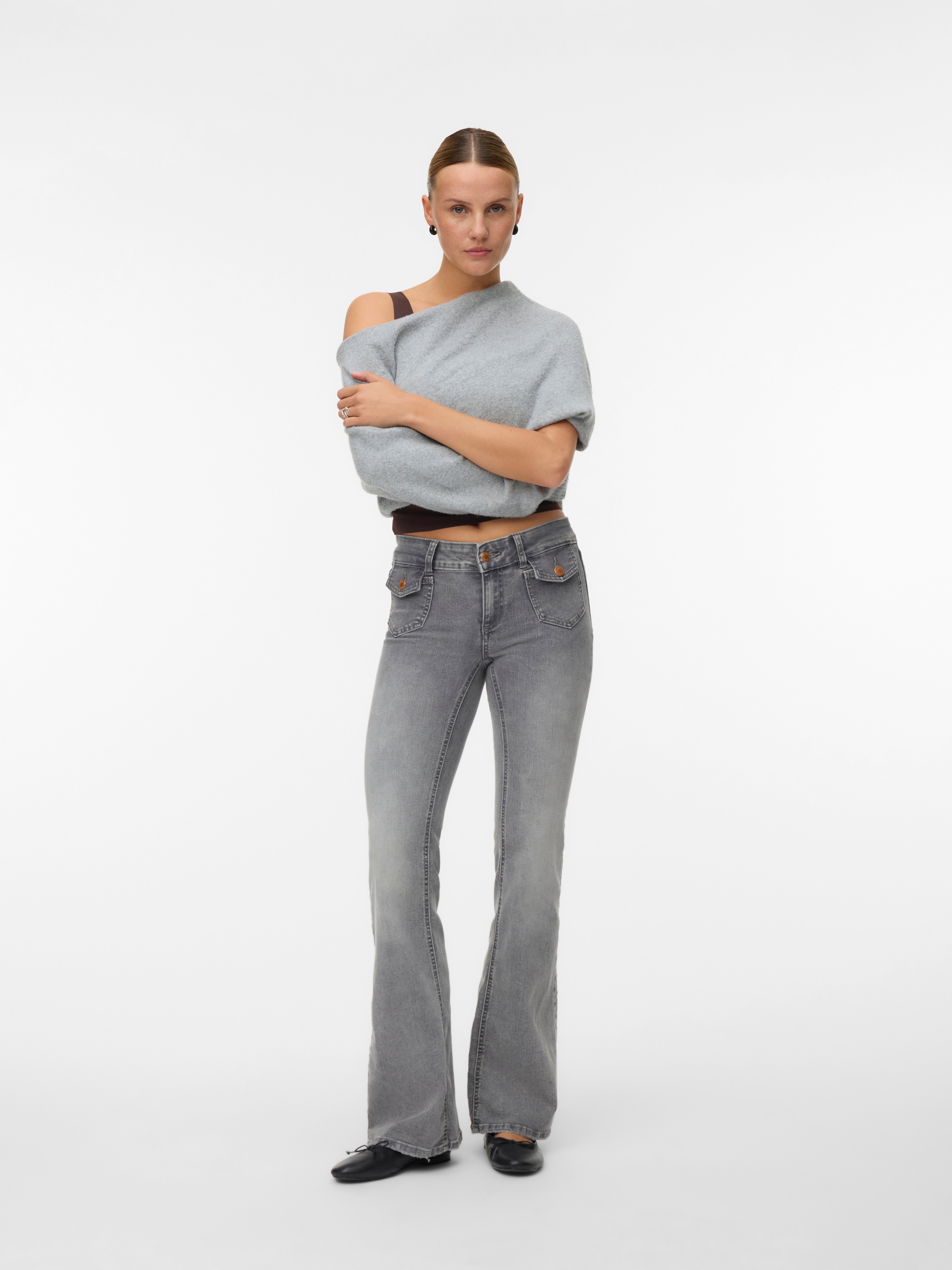 VMJEAN Low rise Flared fit Jeans