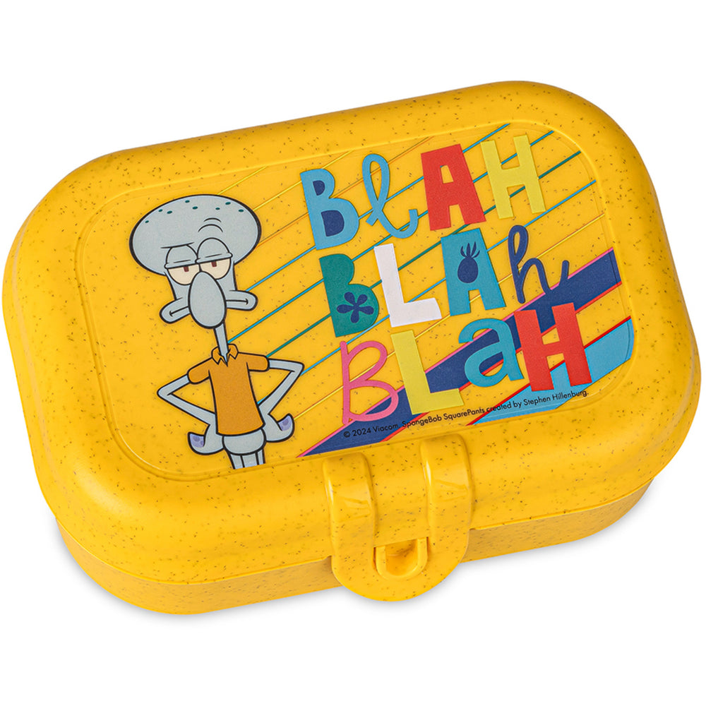 Køb Koziol Organic Honey Yellow Lunch Box Sæt Pascal Ready Mini Spongebob Squidward