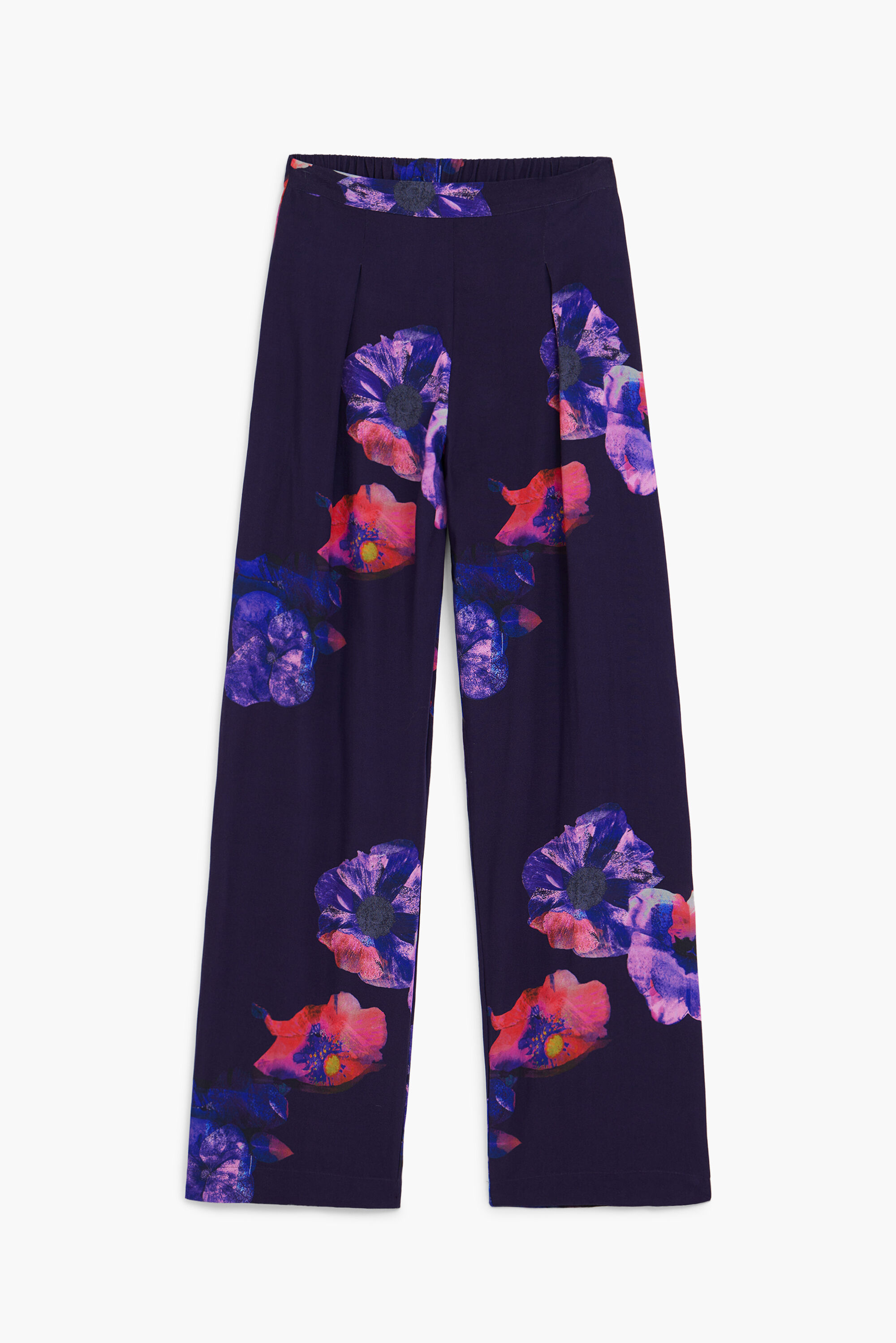 Calça fluido flores