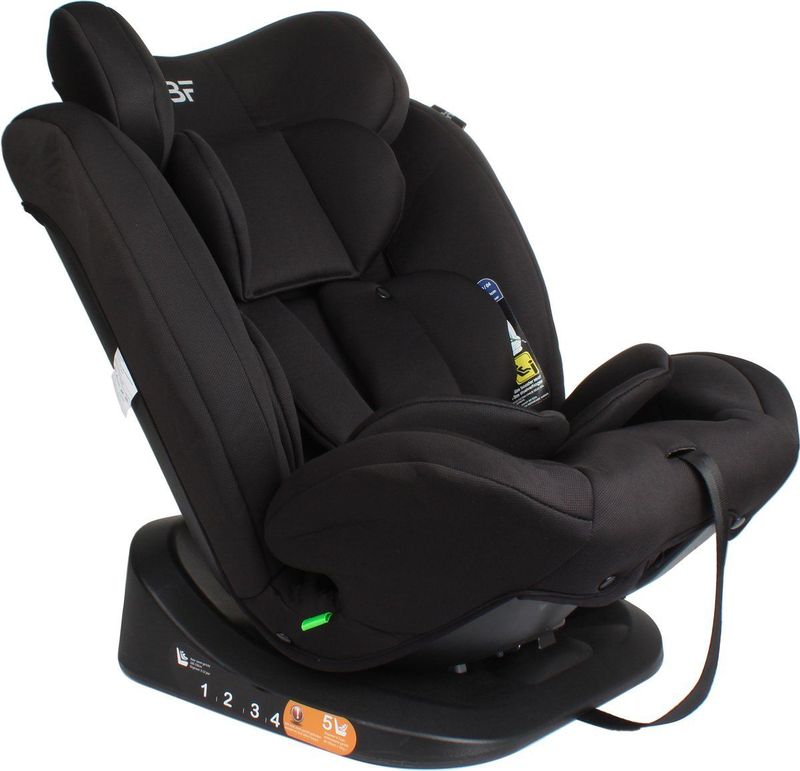 Bebies First - Entour i-Size - Autostoel - Zwart - Groep 0/1/2/3