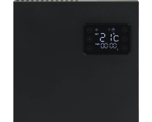 Eurom Alutherm 400XS convectorkachel, 42,9 x 40 x 21,5 cm, 400 watt, met wifi en afstandsbediening, zwart