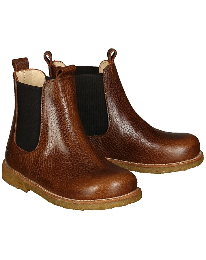 Chelsea-Boots NARROW in mittelbraun
