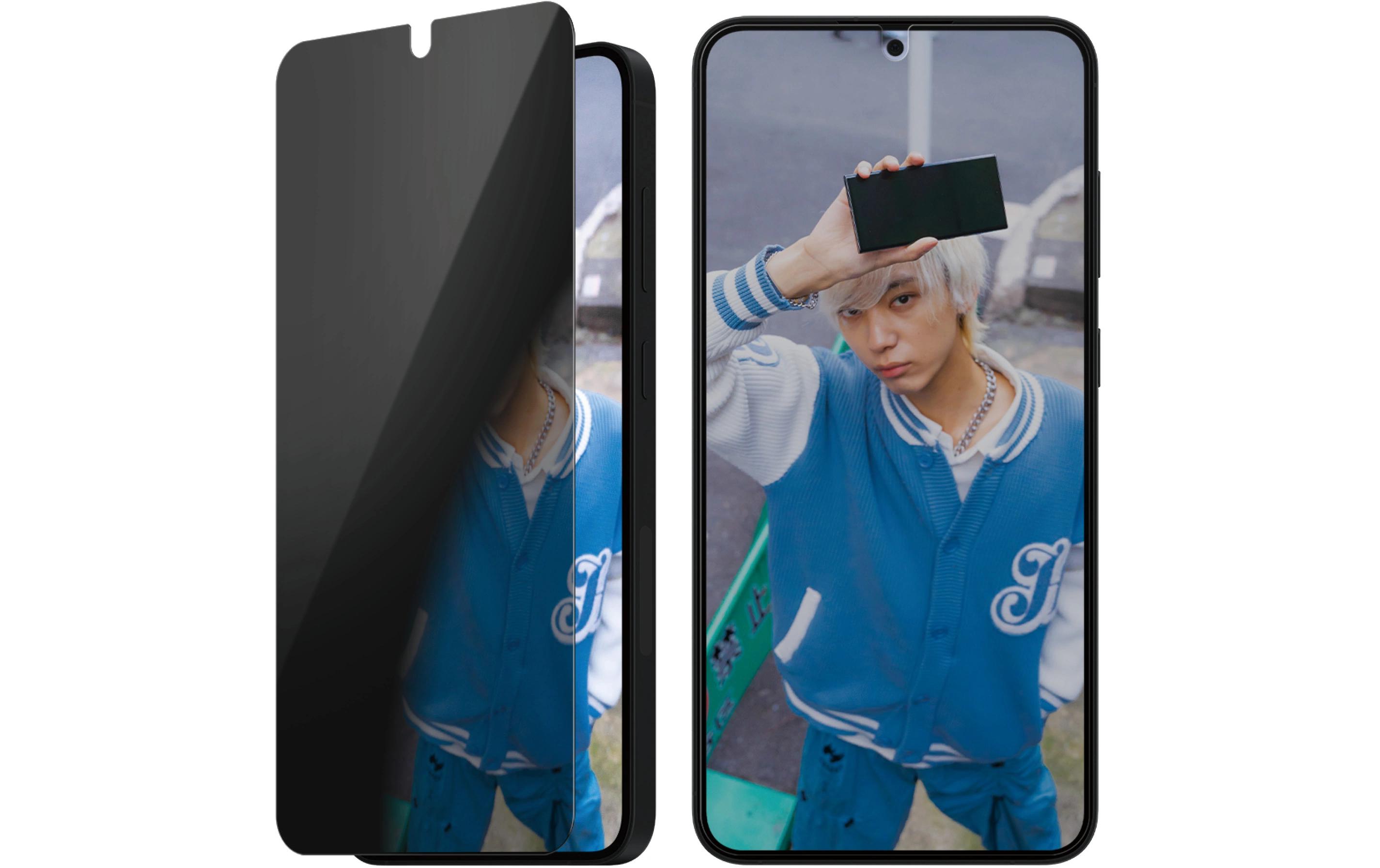 Displayschutz Ultra Wide Fit Privacy Galaxy S25+Display-Schutzfolie für das Samsung Galaxy S25+ mit Applicator