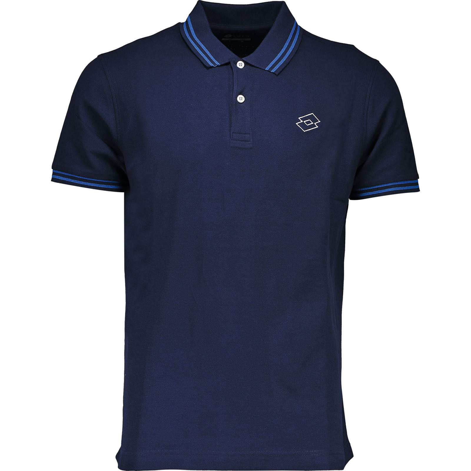 Lotto Piquée Herren-Poloshirt XXL, weiss