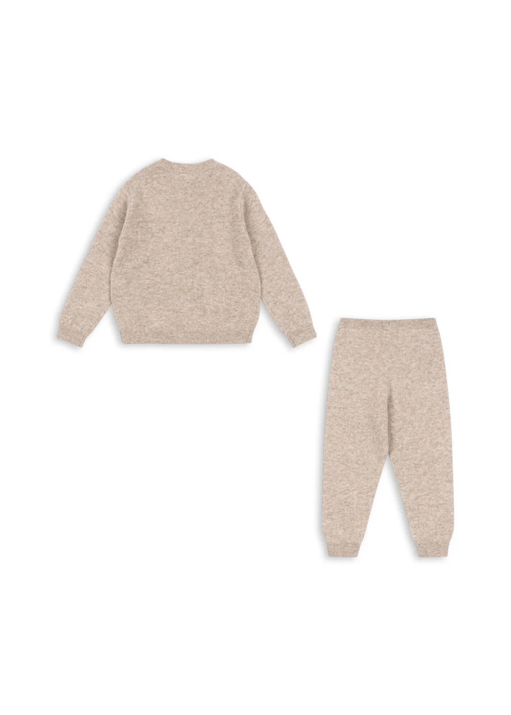 dio cashmere sæt - CAMEL MELANGE - 18M