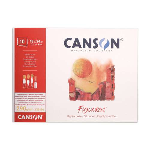 CANSON® Figueras® Öl/Acrylblock, längsseitig geleimt