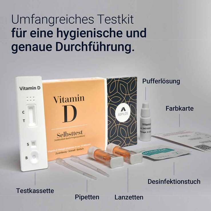Aspilos Vitamin-D Selbsttest Blut, 1 St