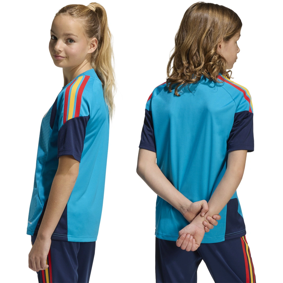 T-Shirt adidas Espanha Training Mundial 2026 Criança