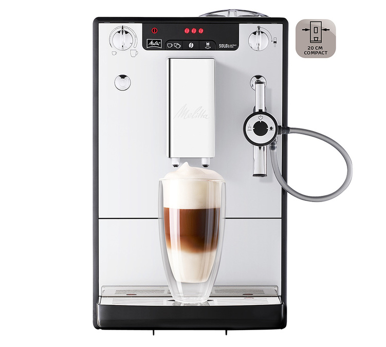 Melitta Caffeo Solo Perfect Milk Argent E 957-103 Coloris:Argent